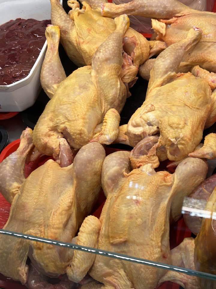 Vente de viandes fraîches, Entre-Deux